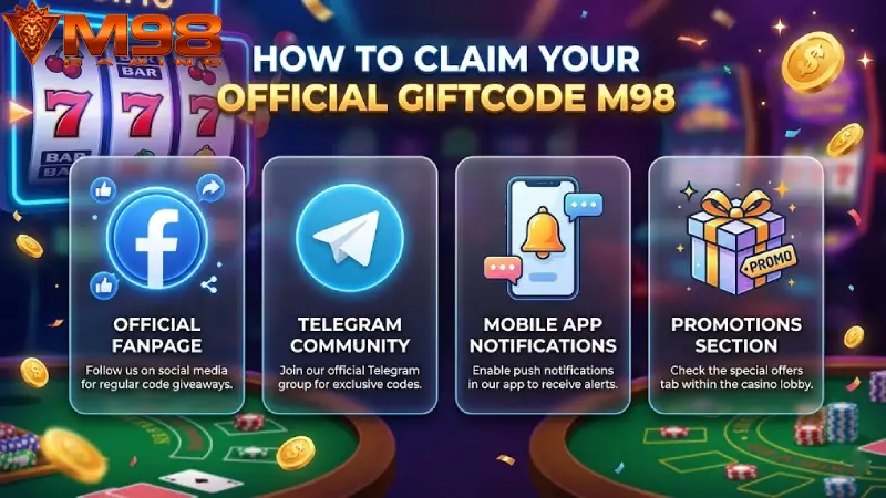 How to Hunt for Official Giftcode M98