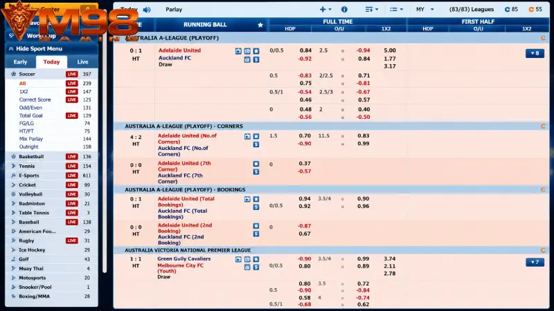 Strategies to Master Your Sports M98 Bets